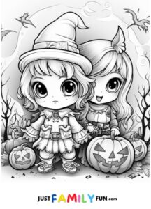 21 Free Printable Halloween Coloring Pages