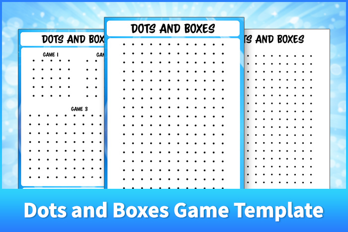 Dots and Boxes Game Template