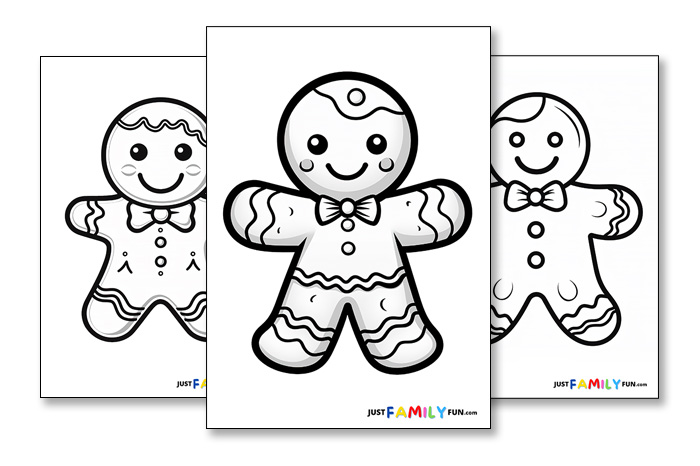 Gingerbread Person Outline