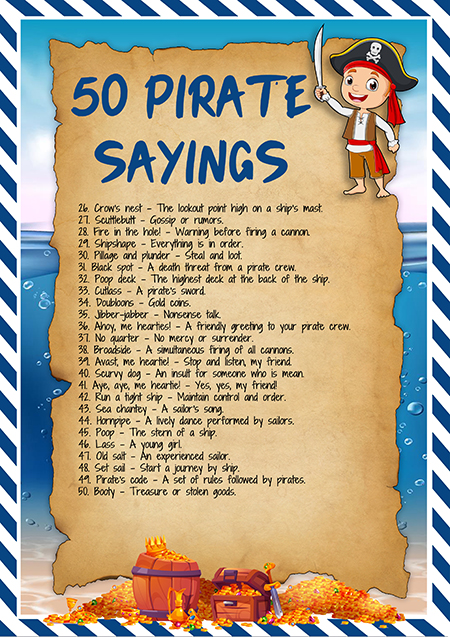 stuff pirates say