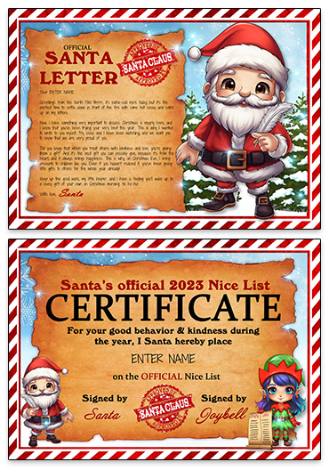 free santa letter 1