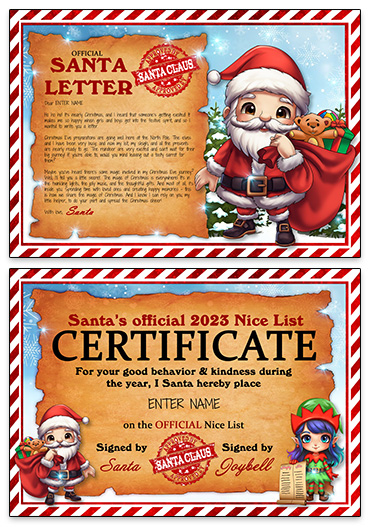 free santa letter 2