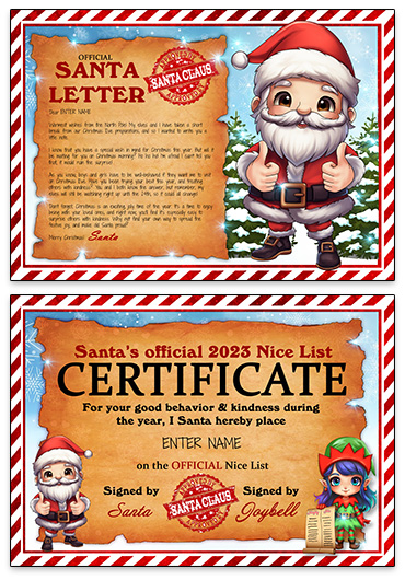 free santa letter 3