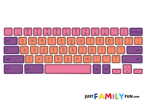 color-keyboard-template