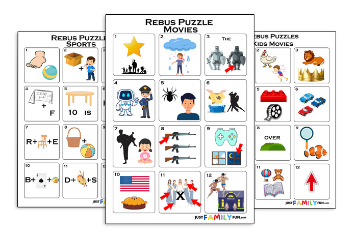 rebus puzzles with answers