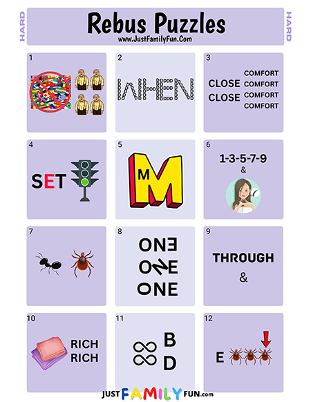 hard rebus puzzles