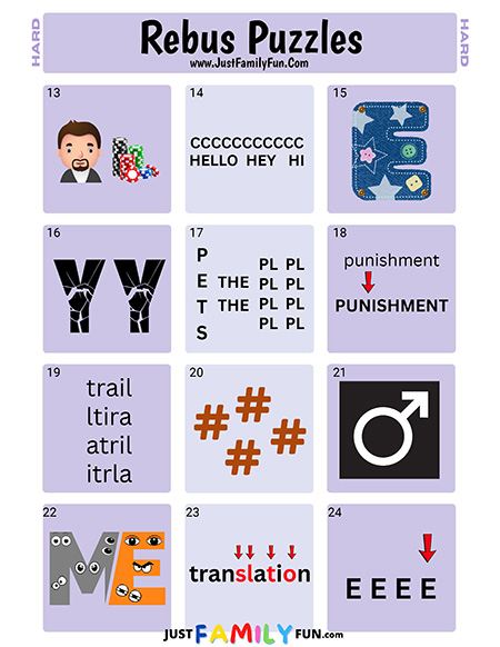 hard rebus puzzles