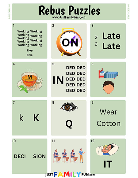 medium rebus puzzles