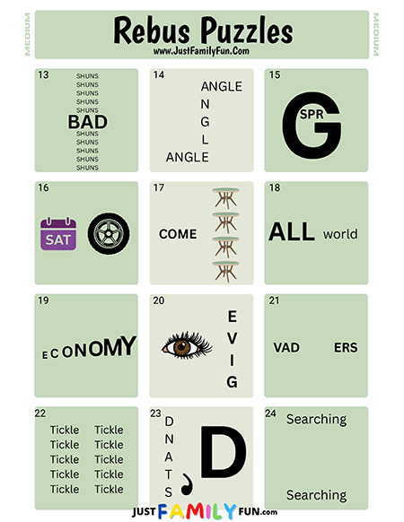 medium rebus puzzles