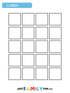 Download Square Templates PDF | Free Printable