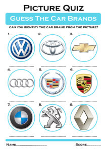 Printable Car Logo Quiz – Test Your Knowledge Now!