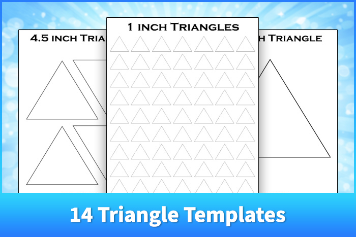 14 Triangle Templates