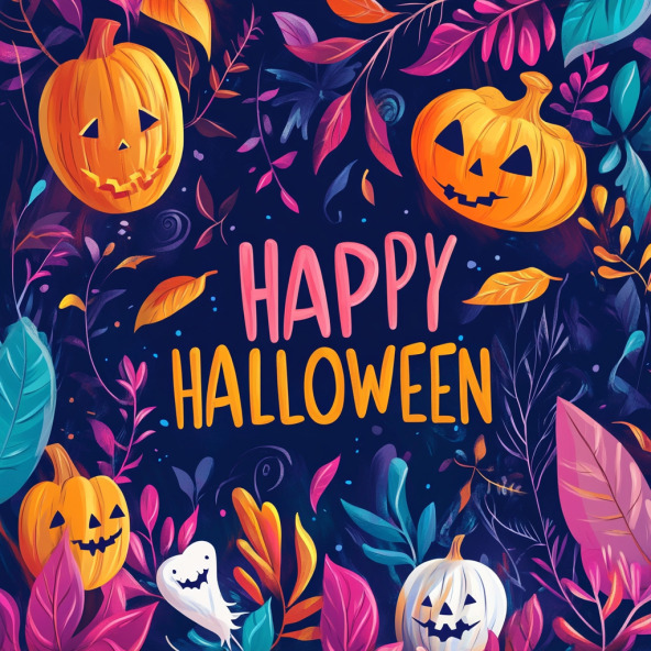 free printable happy halloween banner