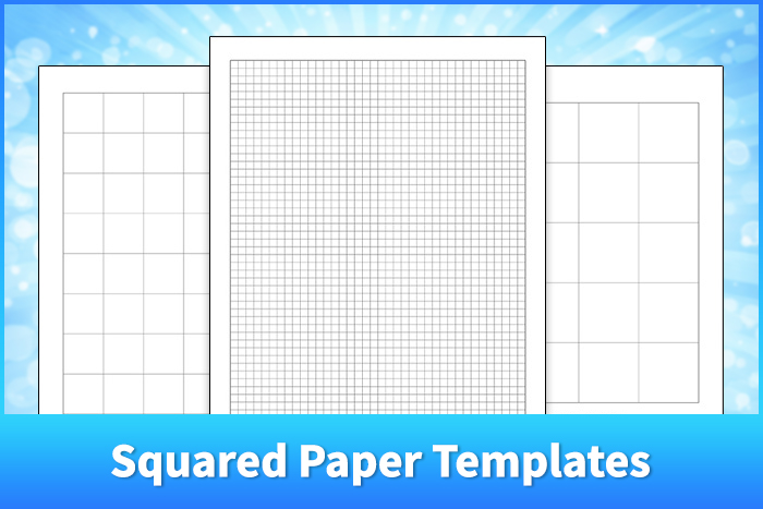 Squared Paper Templates