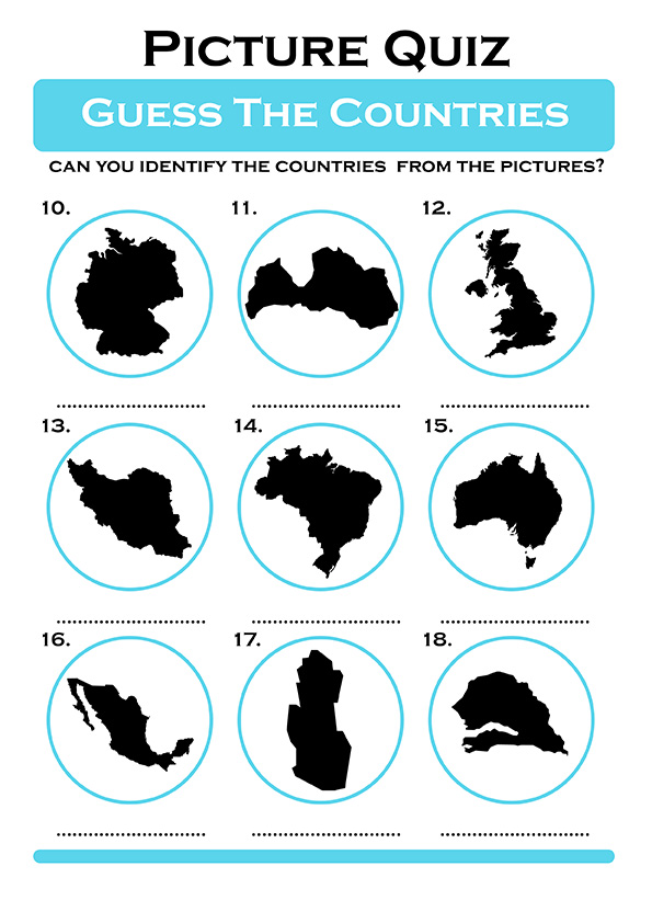 Guess the Country Quiz