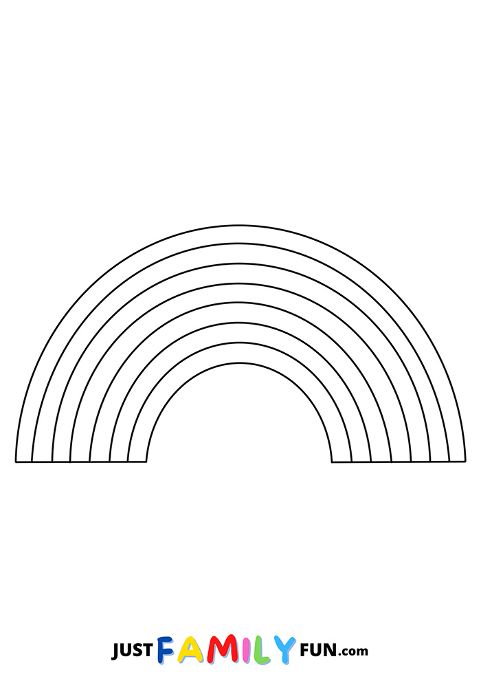 Simple Rainbow Template