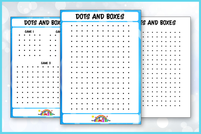 Dots and Boxes Game Printable