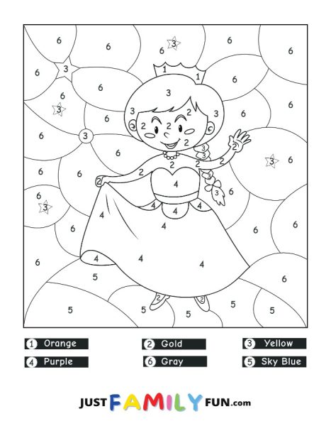 Download Color By Numbers Printables | Free PDF
