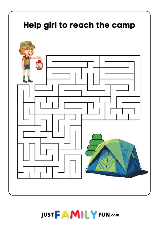 free printable maze puzzles