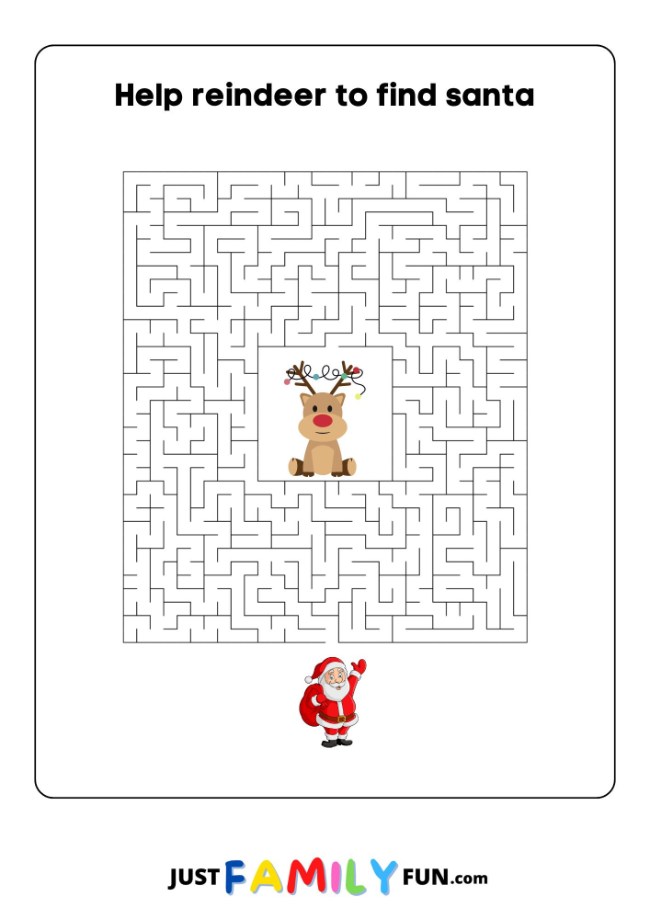 printable maze puzzle for toddlers