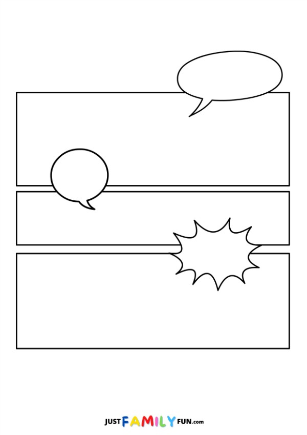 comic book template