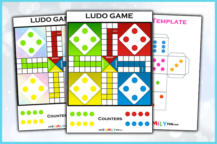 Printable Ludo Game Board