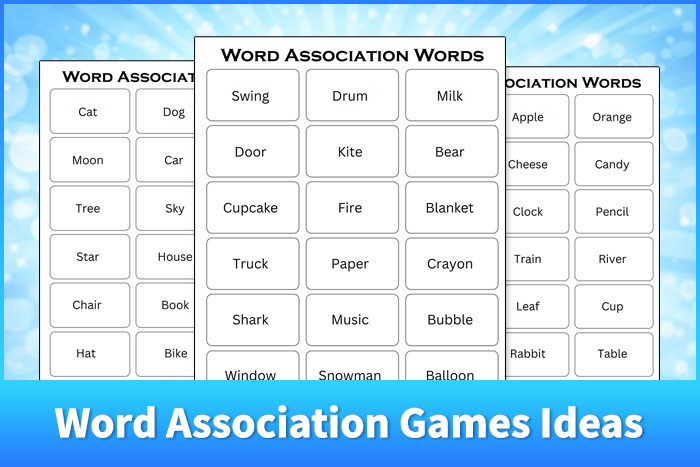 Word Association Games Ideas