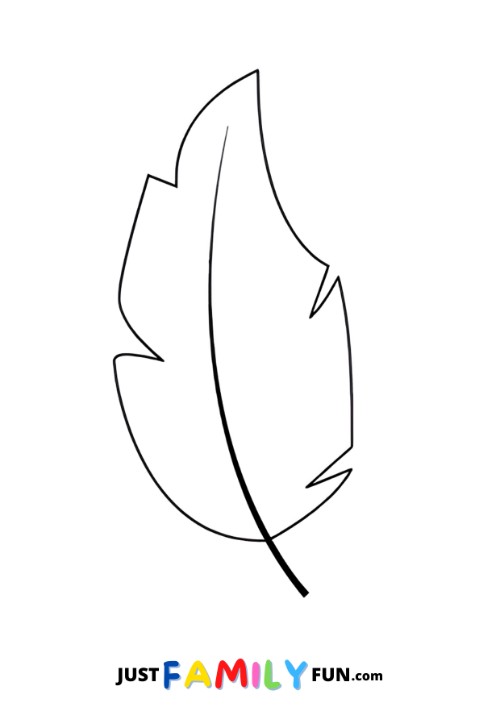 feather template