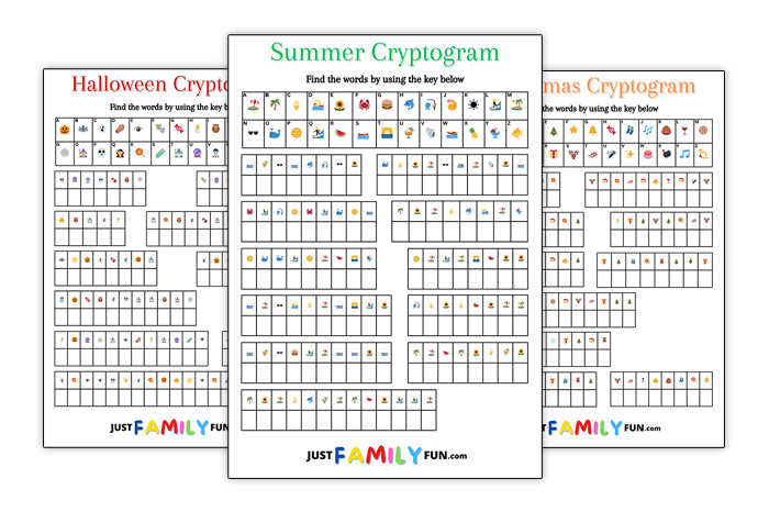 printable cryptogram puzzles