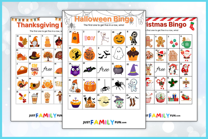 free printable bingo cards