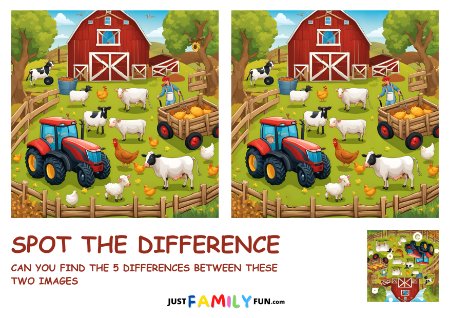 Spot the Difference Puzzle