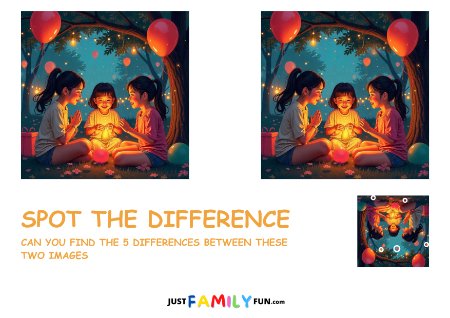 Spot the Difference Puzzle