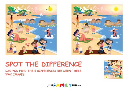 find the Difference Puzzle