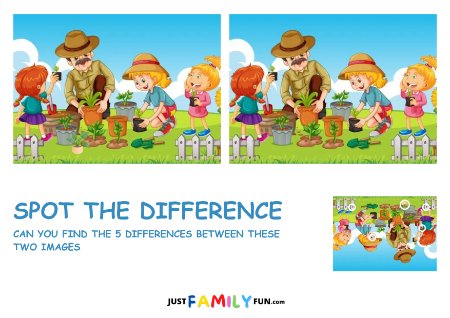 find the Difference Puzzle