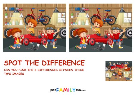 find the Difference Puzzle