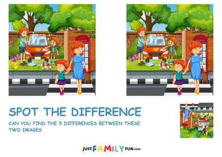 find the Difference Puzzle