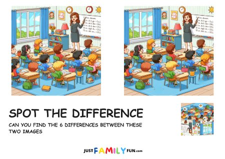 find the Difference Puzzle