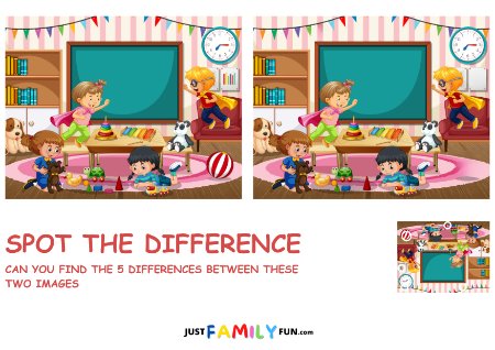 find the Difference Puzzle