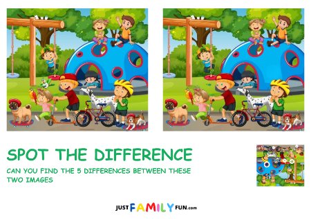 find the Difference Puzzle