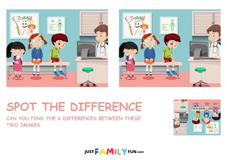 find the Difference Puzzle