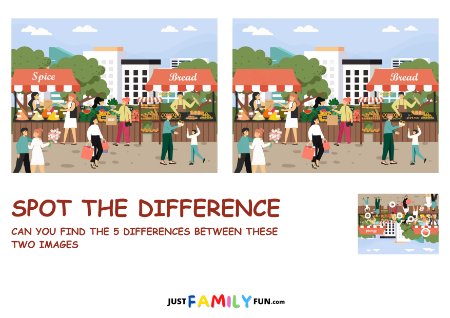 find the Difference Puzzle