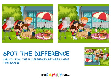 find the Difference Puzzle