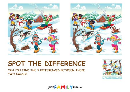 find the Difference Puzzle