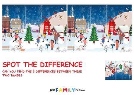 find the Difference Puzzle