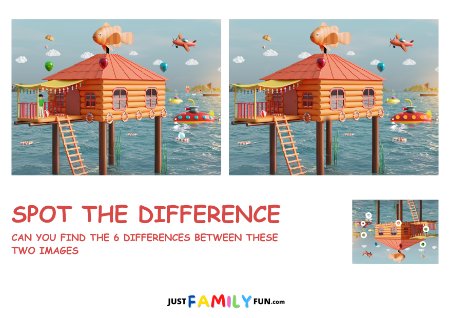 Spot the Difference Puzzle