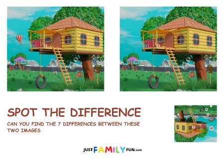 Spot the Difference Puzzle