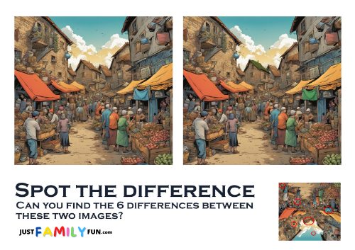 Spot the Difference Puzzle