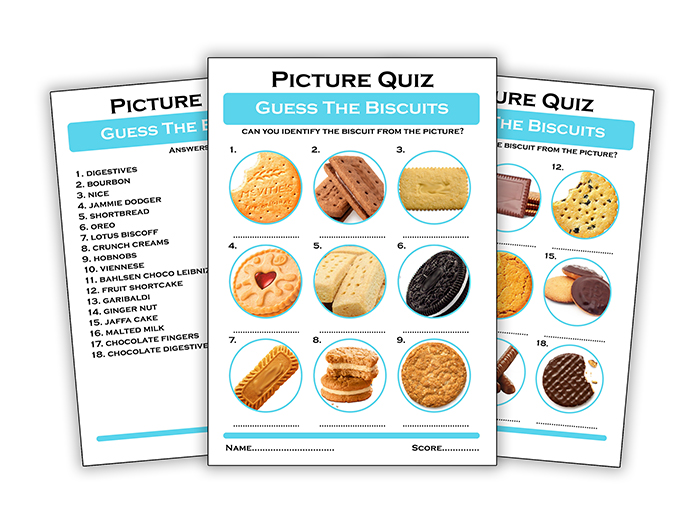 guess the biscuite quiz