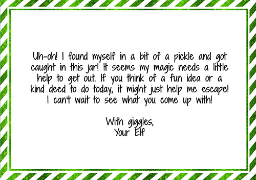 elf on the shelf ideas