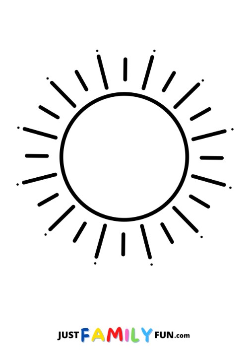 sun outline